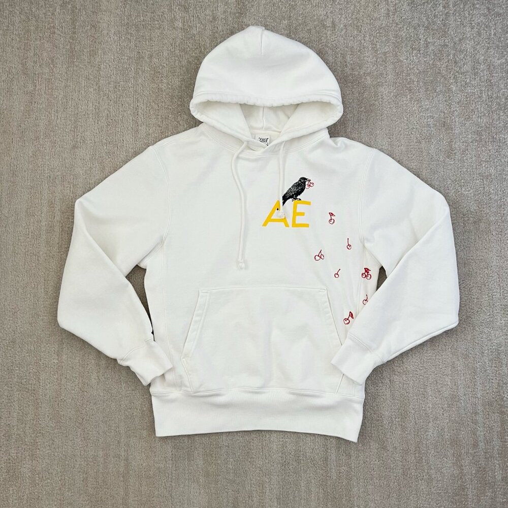 Dax Shepard Armchair Expert Crow Cherry Cotton Hoodie S